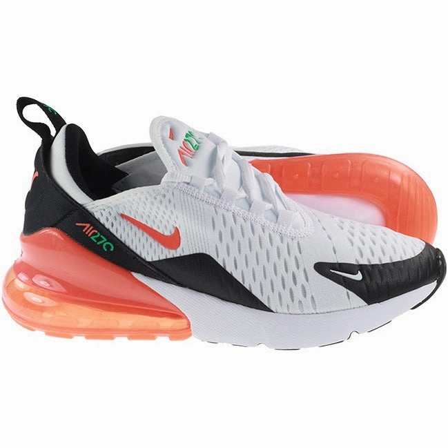 Nike Air Max Casual Shoes Nike Shoes Juniors Air Max 270 White Turf Orange