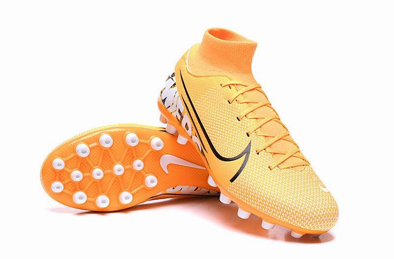 Nike Retro Shoes Nike Superfly 7 Academy CR7 AG Soccers Cleats Shoes Orange