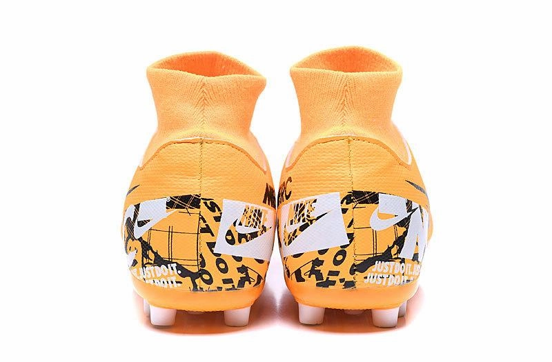 Nike Build Your Own Shoe Nike Superfly 7 Academy CR7 AG Soccers Cleats Shoes Orange
