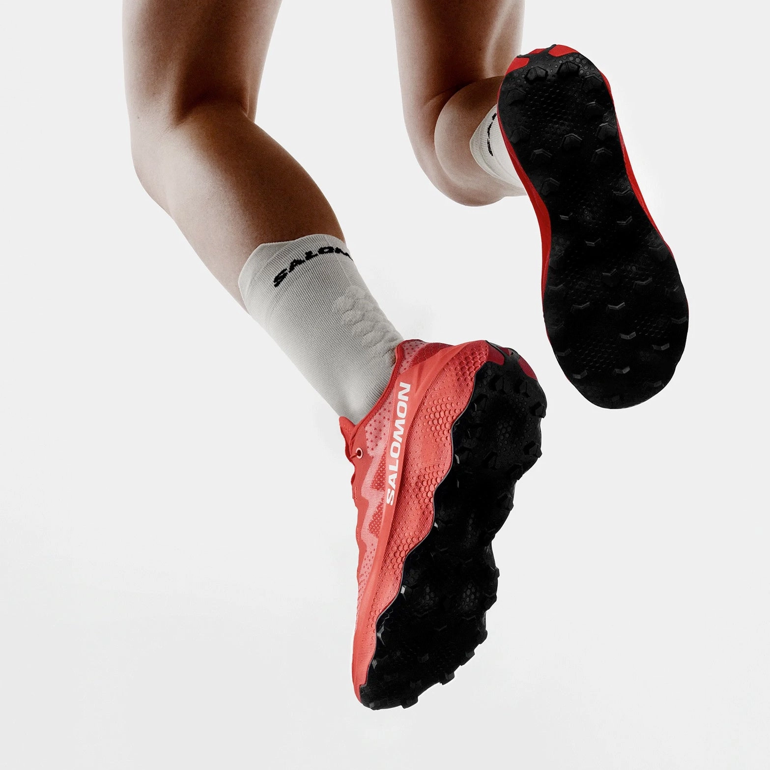 Trailing Running Shoes S/LAB Ultra Glide 1.5 Trail Running Shoes Fiery Red / Fiery Red / White