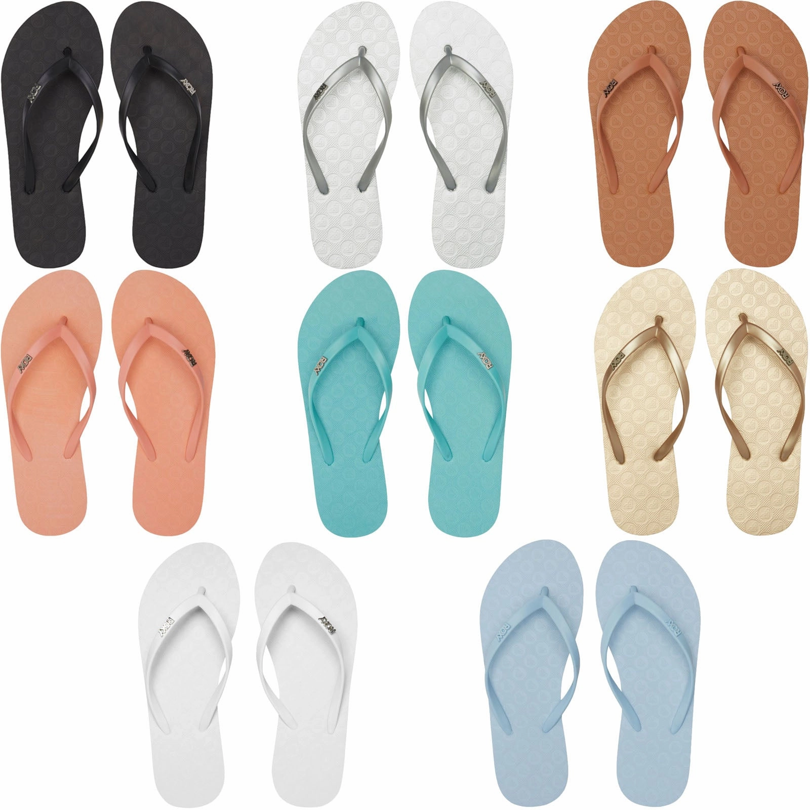 Roxy Womens Viva IV Summer Beach Sandals Flip Flops