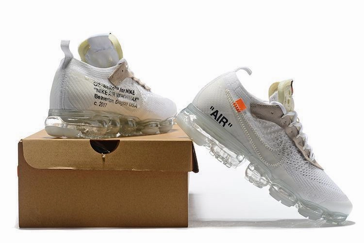 OFF WHITE x Nike Air Vapormax Part 2 White Shoes Sneakers Men Sale Size US 7, 8, 8.5, 9, 10, 11 Nike Kd Shoes