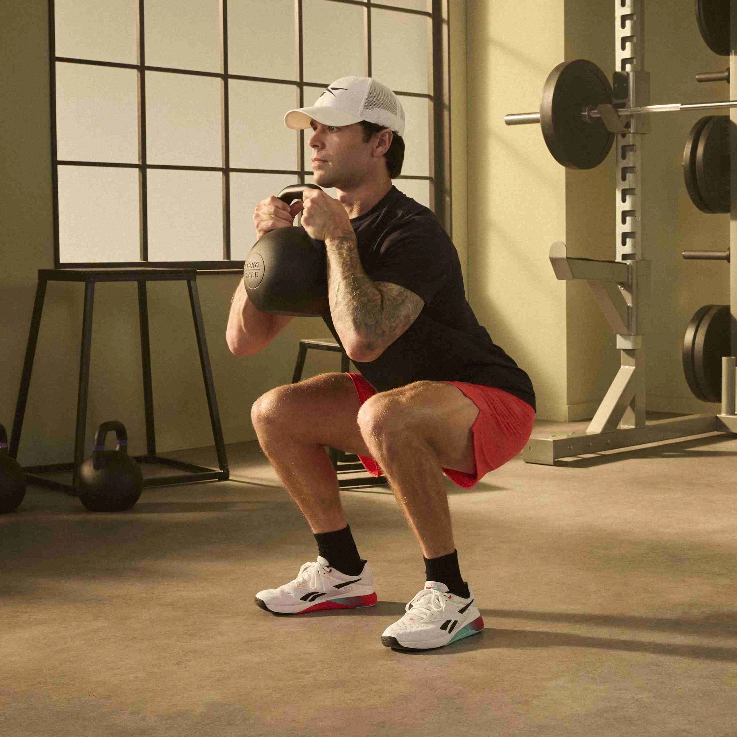 Reebok Footwear Men Nano X5 Training Shoes FTWR WHITE/BLACK/REEBOK RUBBER Best Shoes For Hiit And Strength Training