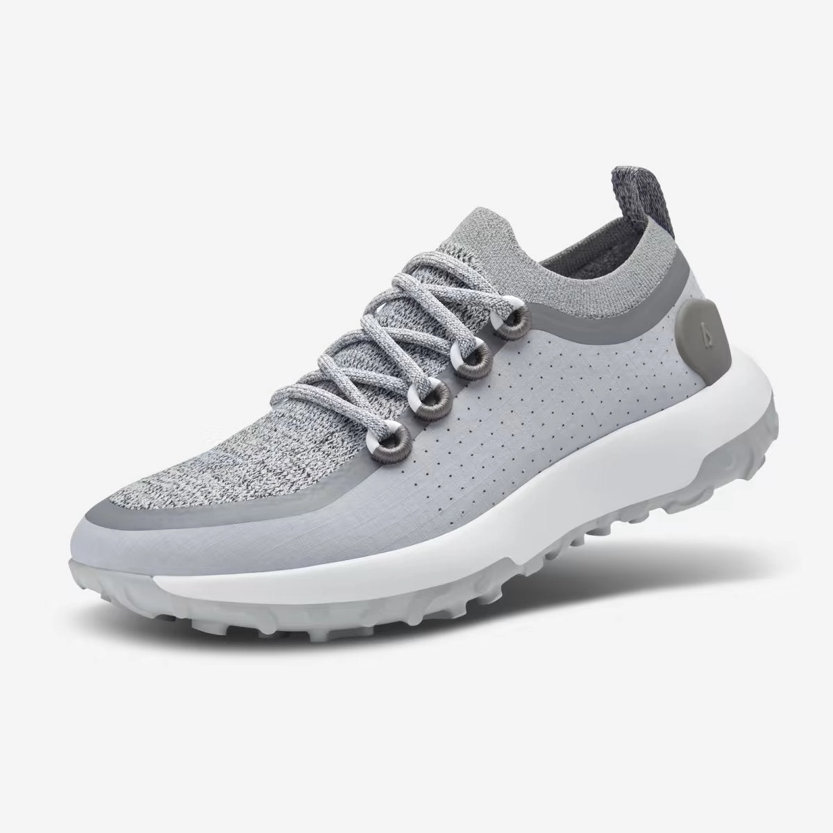 Allbirds Trail Runners SWT -  Medium Grey (Light Grey Sole) Trail Shoes Barefoot