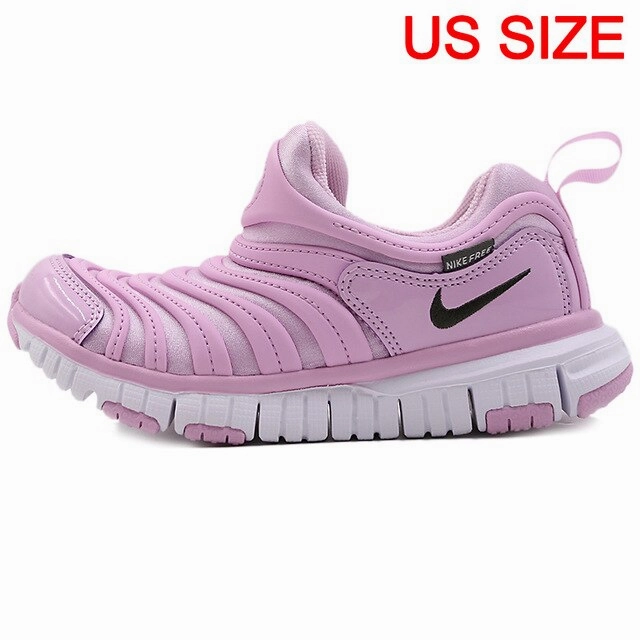 Nike Basketball Shoes Neon Original New Arrival NIKE DYNAMO FREE Kids shoes Children Sneakers