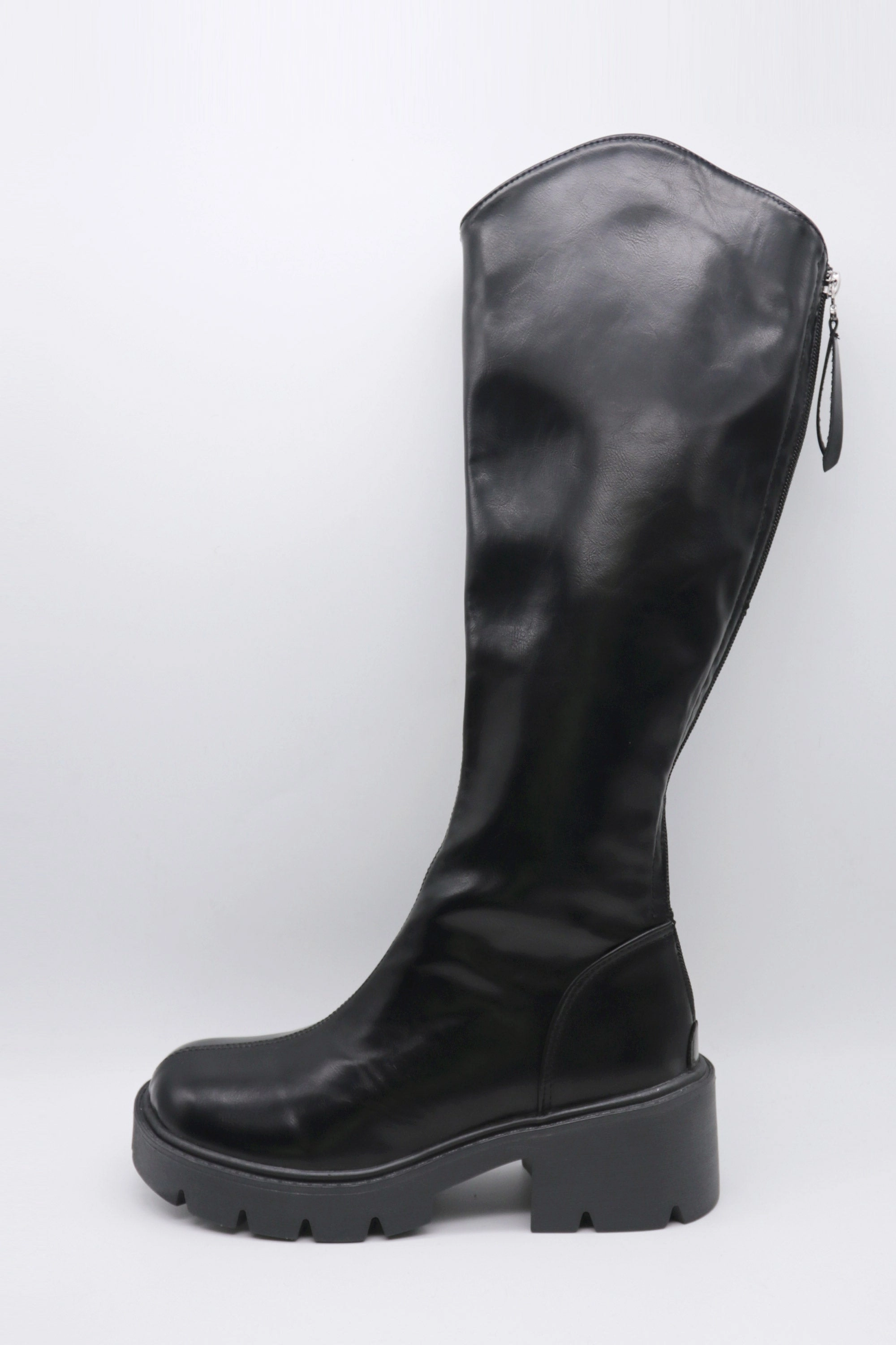 Knee Length Platform Boots Over Knee High Boots