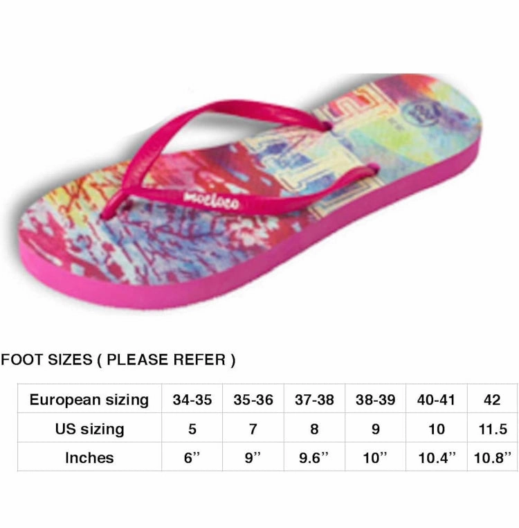 MOE LOCO BE GRATEFUL FLIP FLOPS - gold/purple Slippers Or Flip Flops