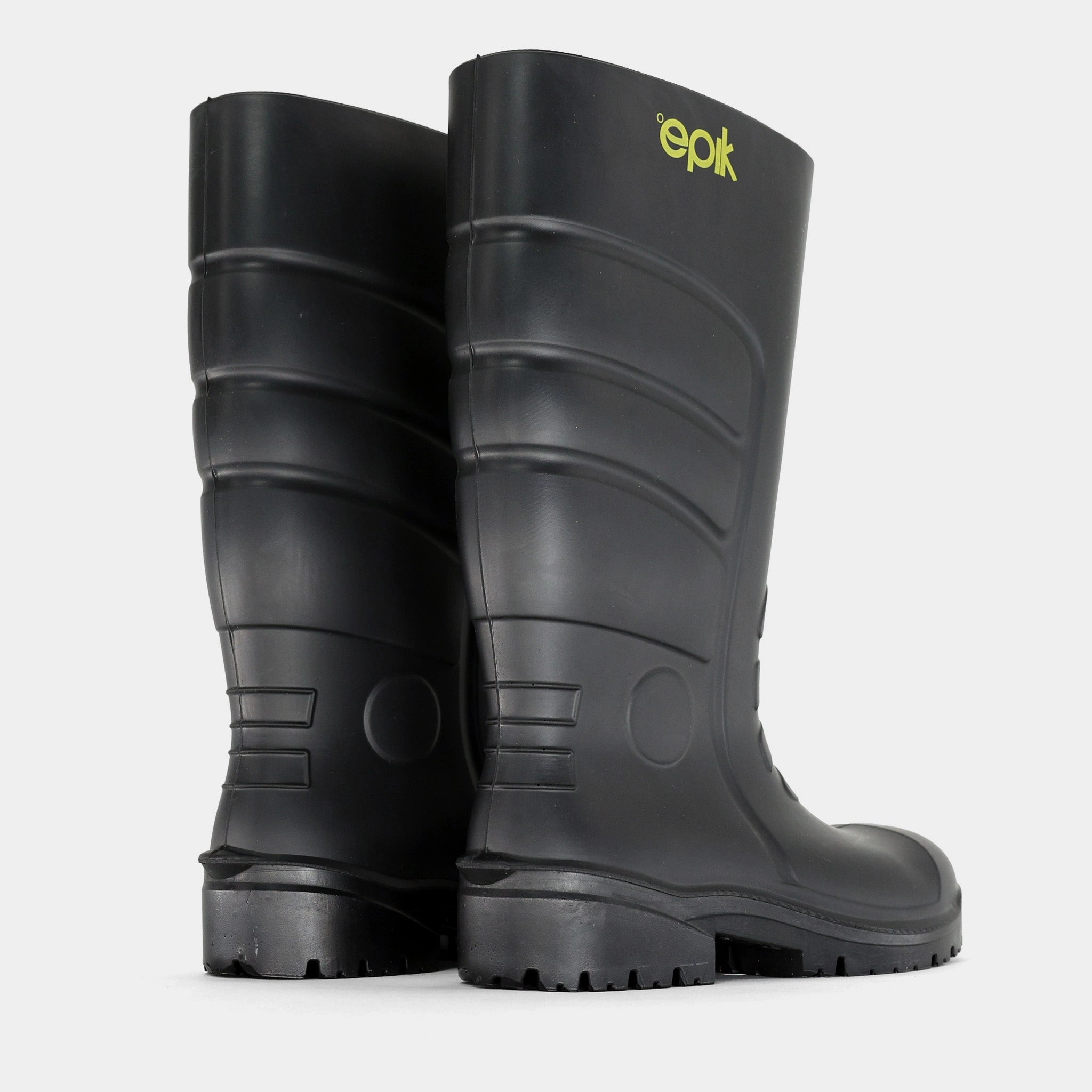 Rubber Cowboy Rain Pace Safety Boot