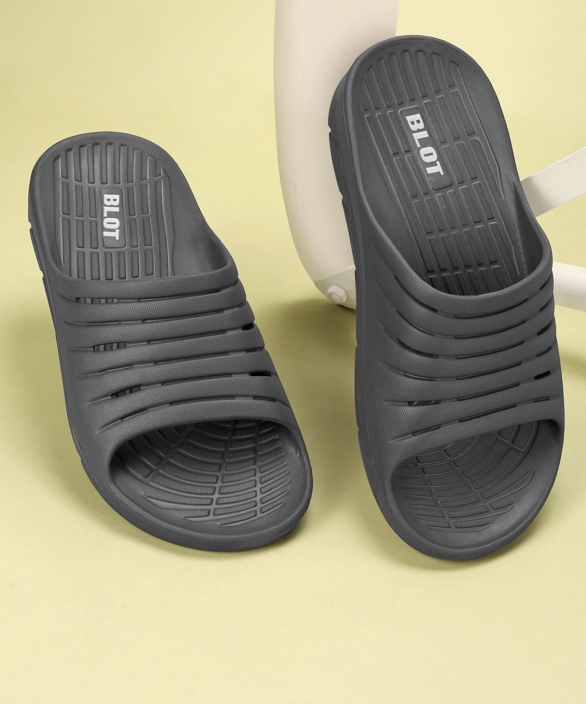 Sassy Flip Flops Paragon Blot K10910G Men Casual Sliders | Stylish Trendy Lightweight Slides | Casual & Comfortable Slippers | For Everyday Use