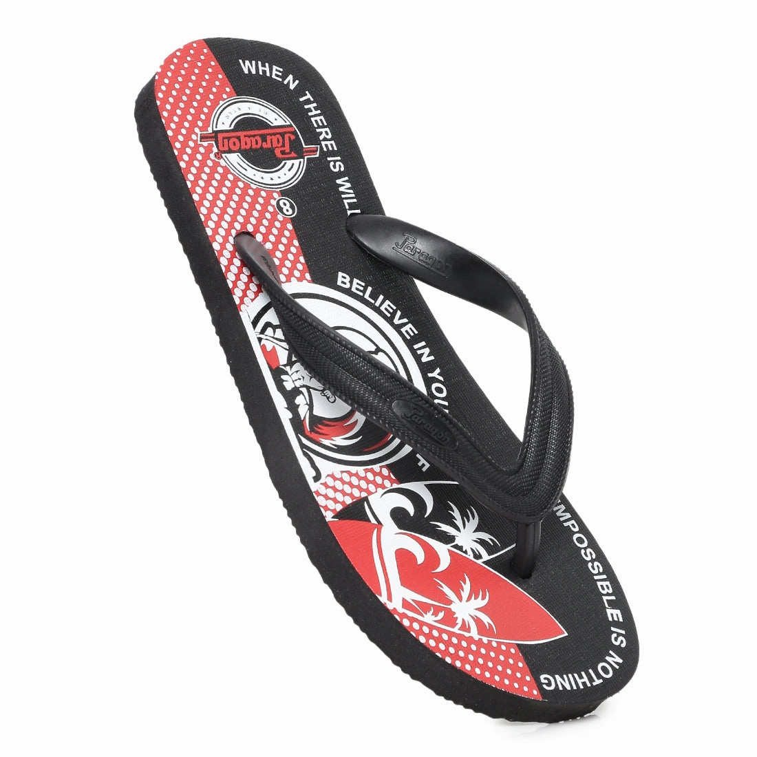 Paragon  HWK3720G Men Stylish Lightweight Flipflops | Casual & Comfortable Daily-wear Slippers for Indoor & Outdoor | For Everyday Use French Bulldog Flip Flops