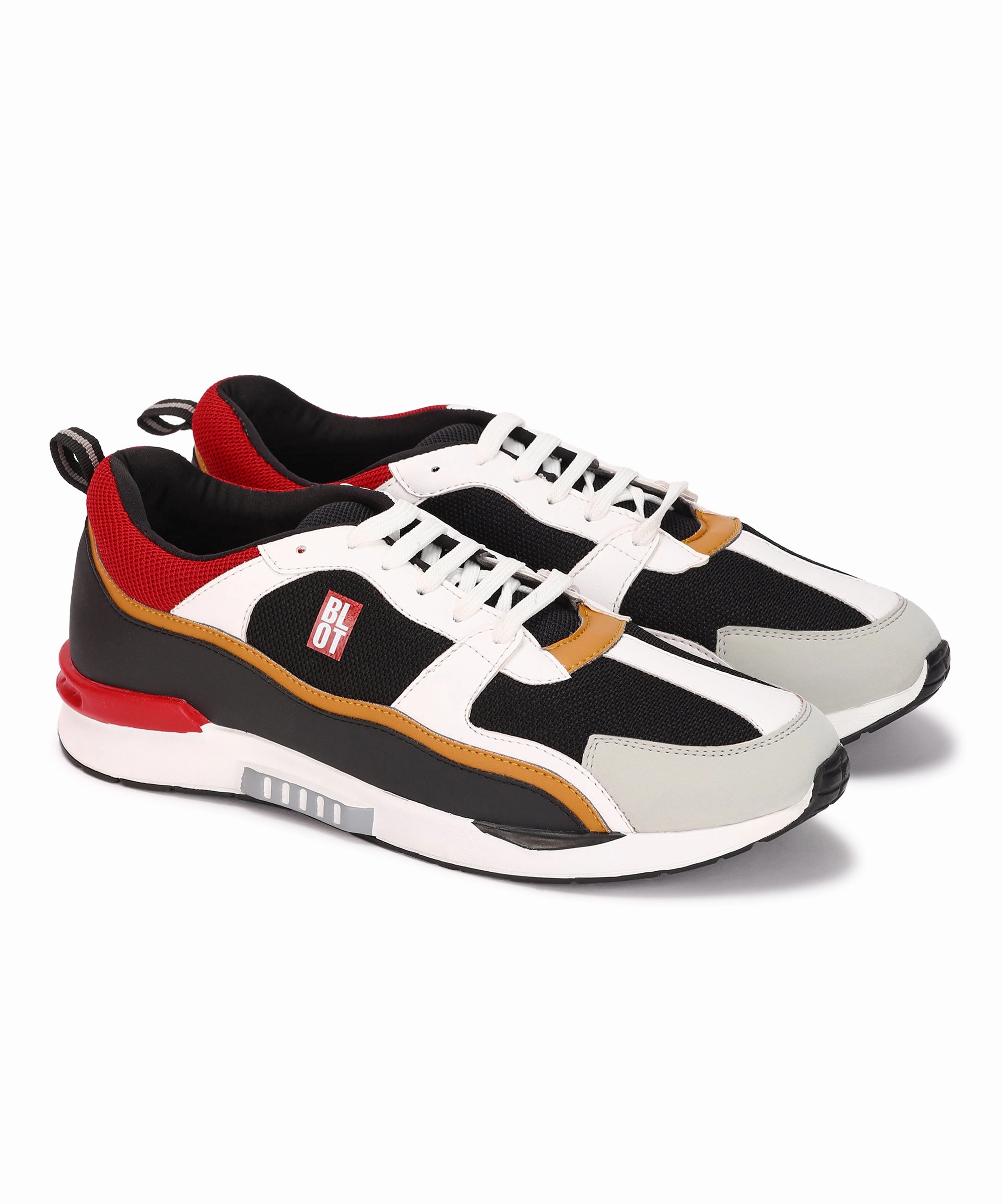 Walk And Run Shoes Paragon K1032G Men Casual Shoes | Stylish Walking Outdoor Shoes for Everyday Wear | Smart & Trendy Design  | Comfortable Cushioned Soles White