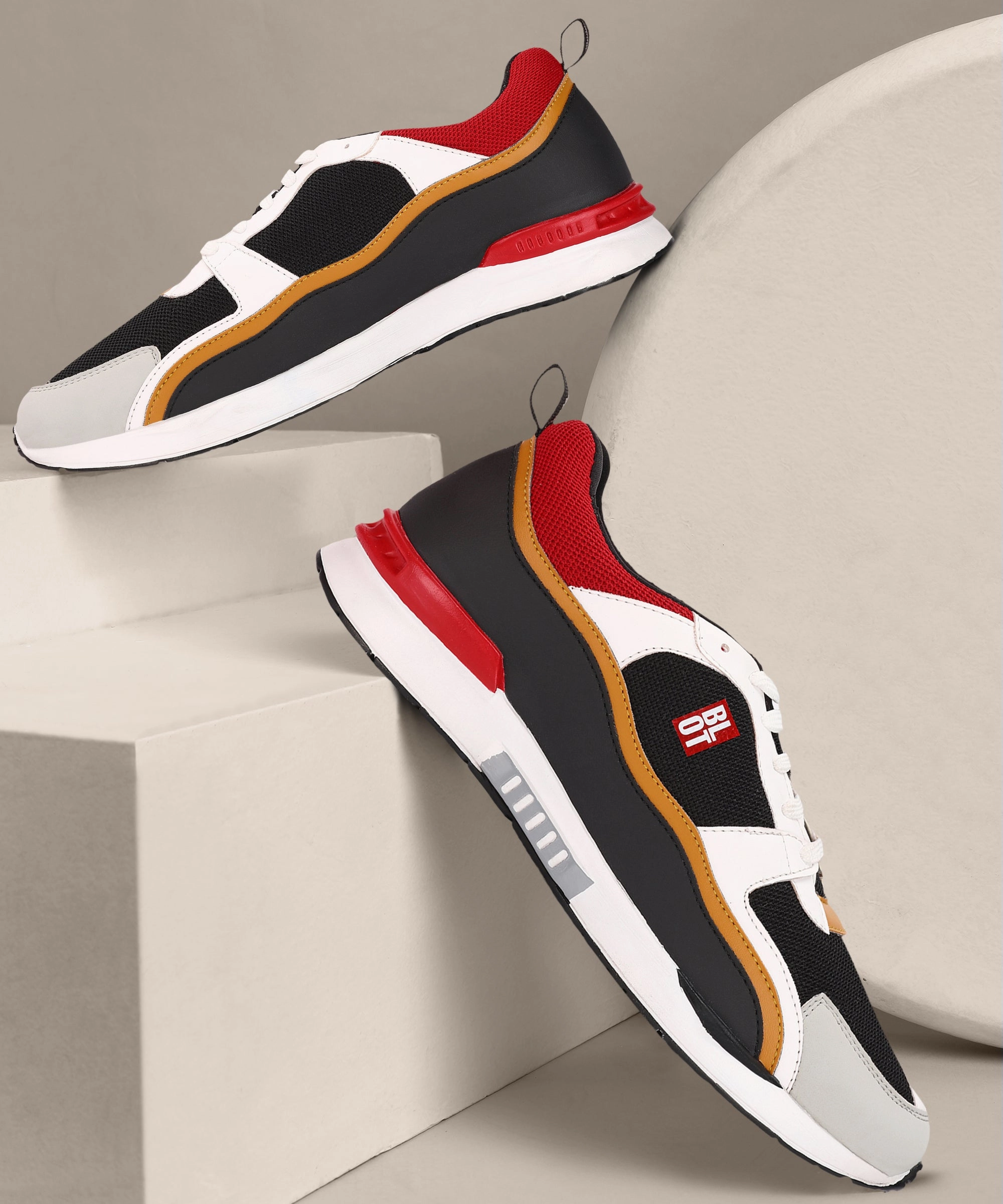 Paragon K1032G Men Casual Shoes | Stylish Walking Outdoor Shoes for Everyday Wear | Smart & Trendy Design  | Comfortable Cushioned Soles White Best Treadmill Walking Shoes