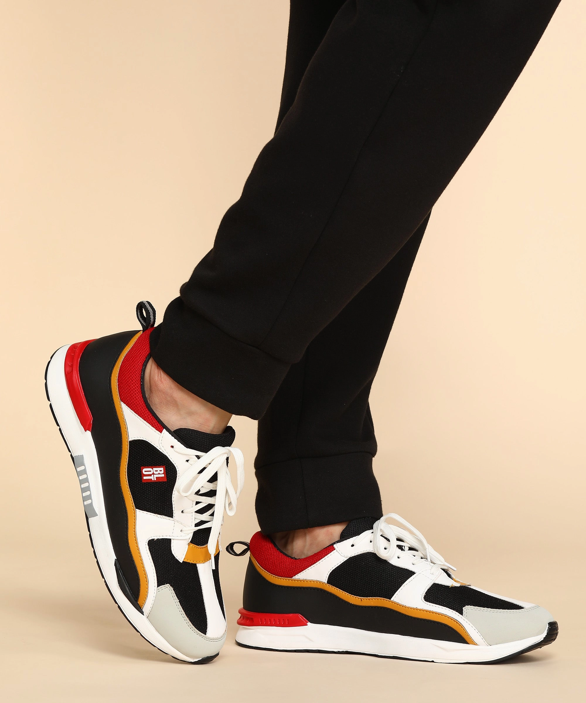 For Walking All Day Comfortable Walking Paragon K1032G Men Casual Shoes | Stylish Walking Outdoor Shoes for Everyday Wear | Smart & Trendy Design  | Comfortable Cushioned Soles White