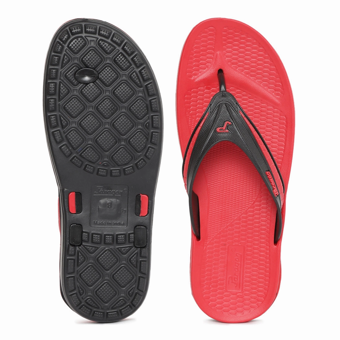 Flip Flops Bad For Your Feet Paragon Ultra-Comfortable Black Casual Flip Flops for Men