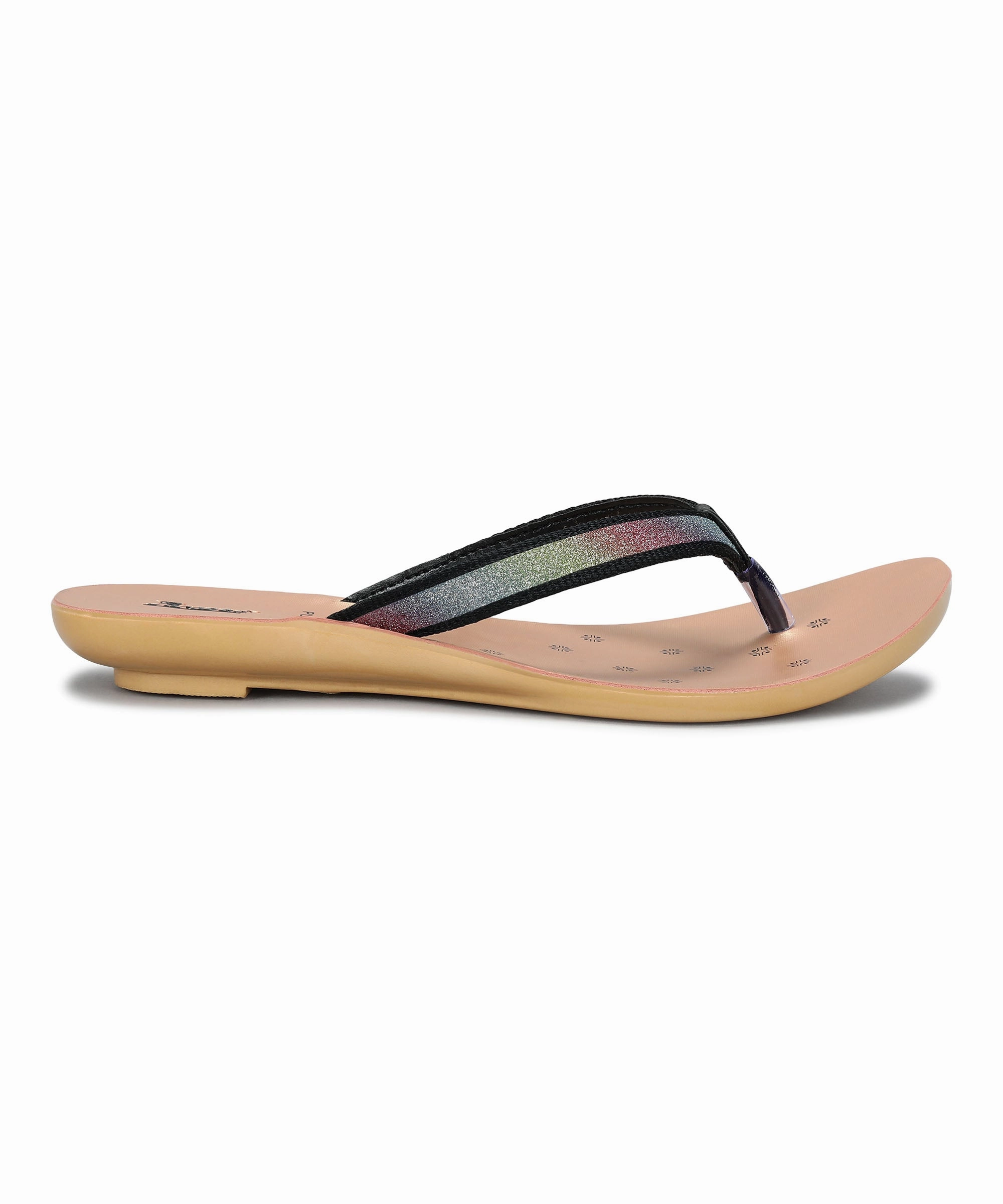Sandals Halcyon Resort St Lucia Paragon Women's Slip On Flat Black Sandals | Durable Dailywear Sandals