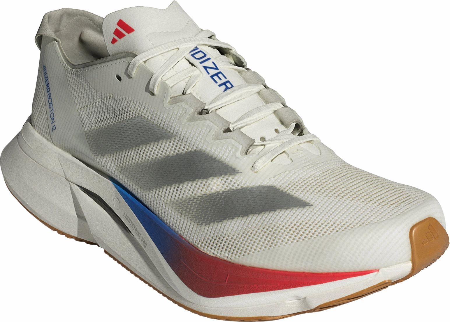 adidas Adizero Boston 12 Womens Running Shoes - White Cross Training Or Running Shoes