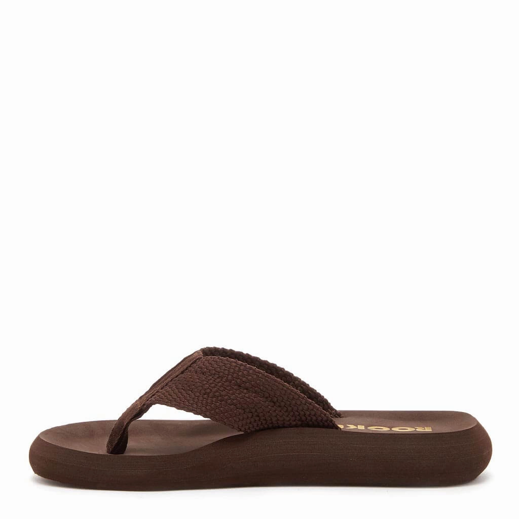 Sunset Brown Webbing Flip Flops Mystique Flip Flops
