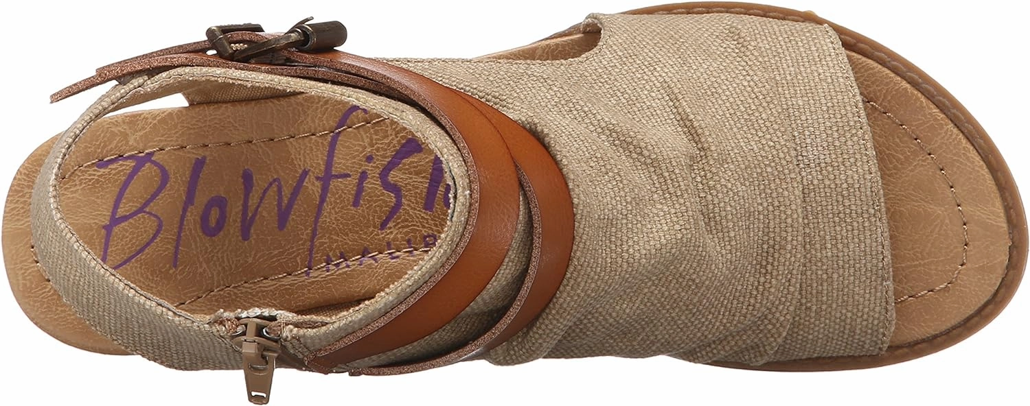 Blowfish Womens Balla Wedge Sandal Adilette Sandals