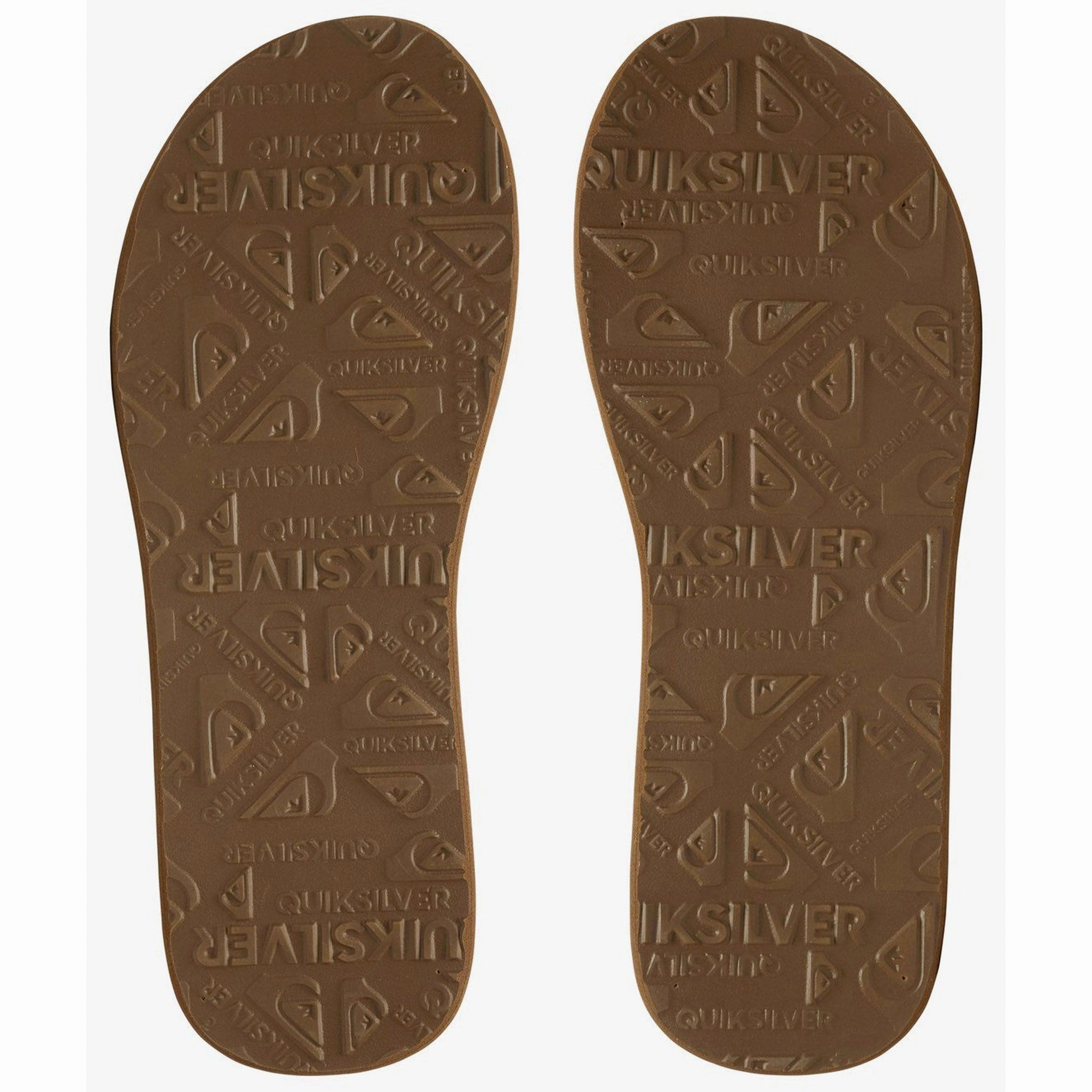 Sandals With A Back Strap Quiksilver Carver Squish Men's Sandals - Brown/Black