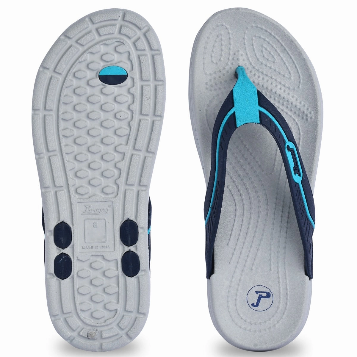 Black Flip Flops Paragon EVK3410G Men Stylish Lightweight Flipflops | Casual & Comfortable Daily-wear Slippers for Indoor & Outdoor | For Everyday Use