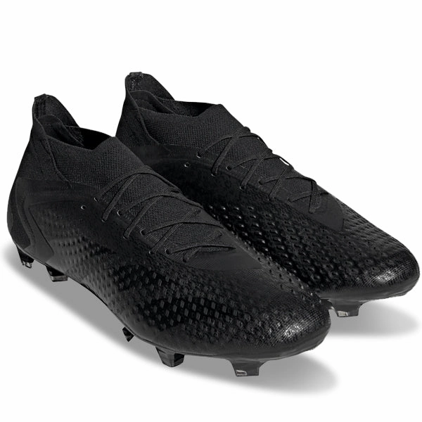 adidas Predator Accuracy.1 Firm Ground Soccer Cleats (Core Black) Vapormax Soccer Cleats