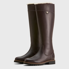 Womens Arlington Sherpa Waterproof Boots Espresso Goretex Shoes Waterproof