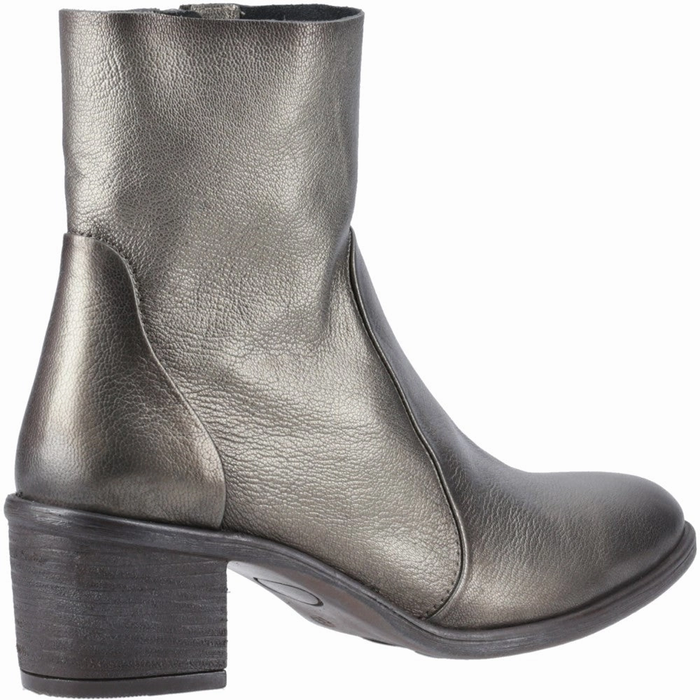Pewter Winona Ankle Boots Cougar Ankle Boots