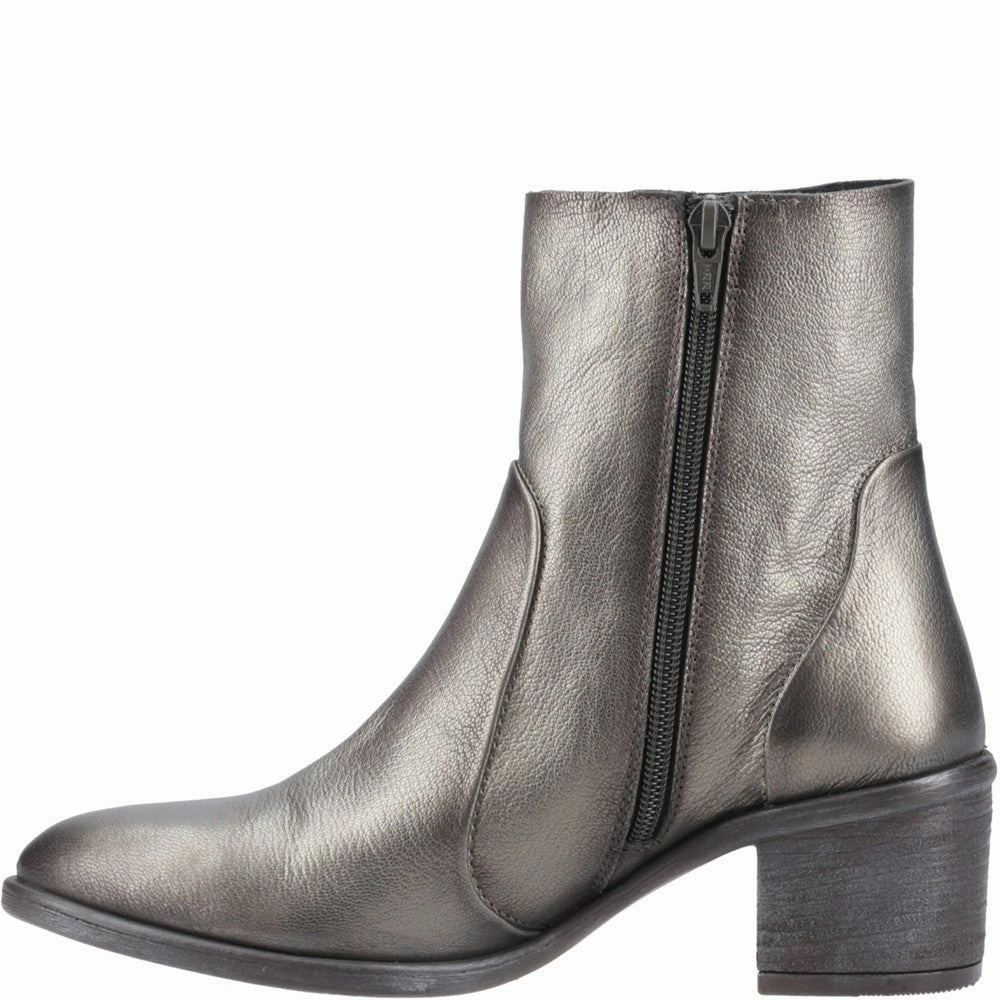 Burberry Ankle Boots Pewter Winona Ankle Boots