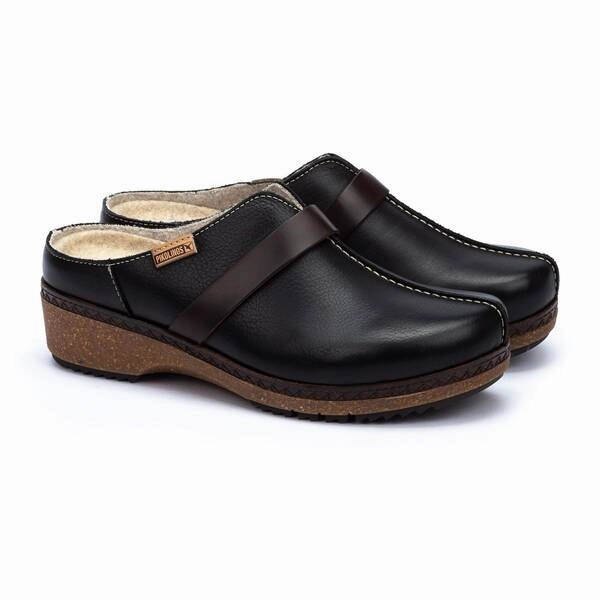 Beekinstock Clogs Pikolinos Granada W0W-3590C1 Clog Black (Women's)