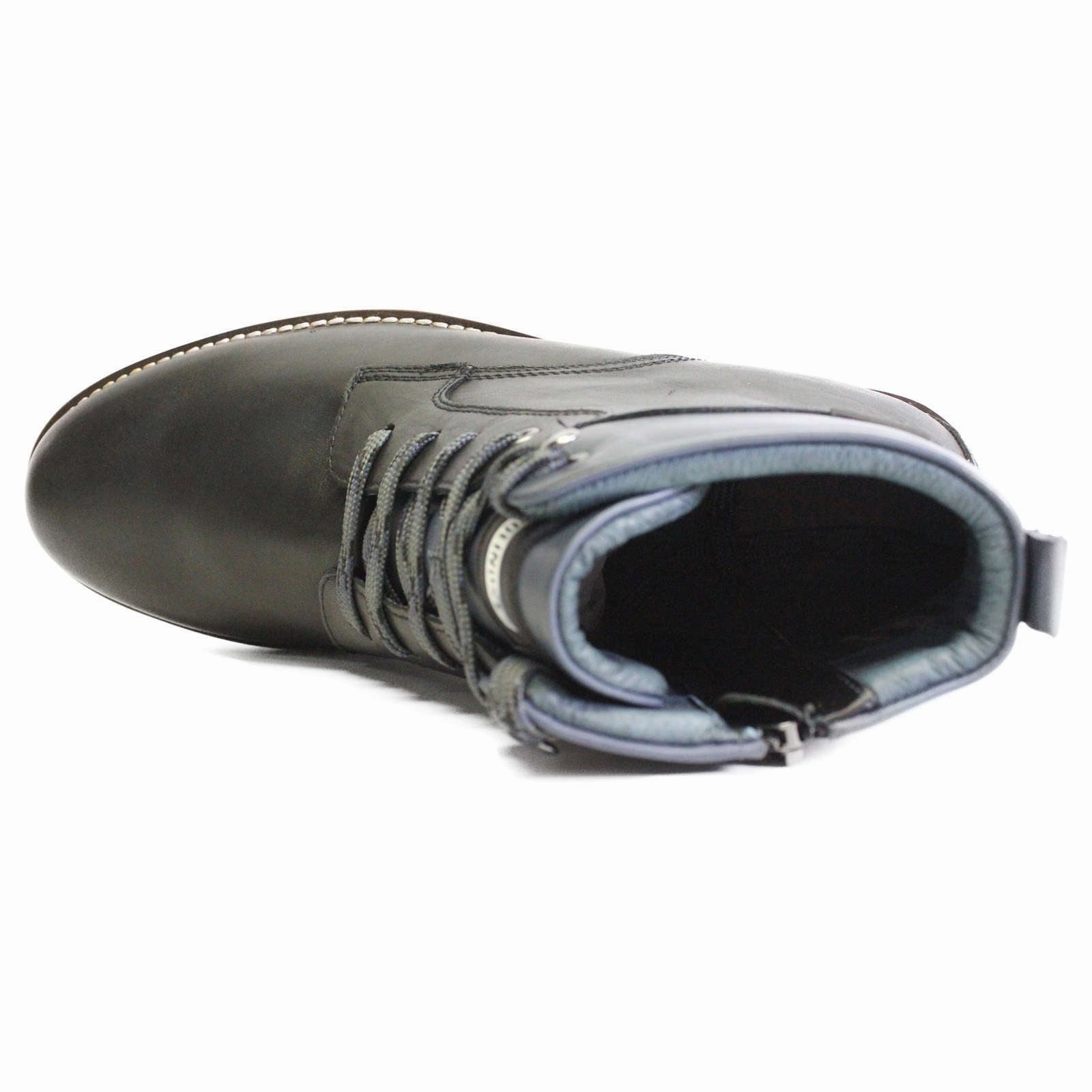 Pikolinos Pirineos Calfskin Leather Men's Ankle Boots Outfits With Flat Ankle Boots