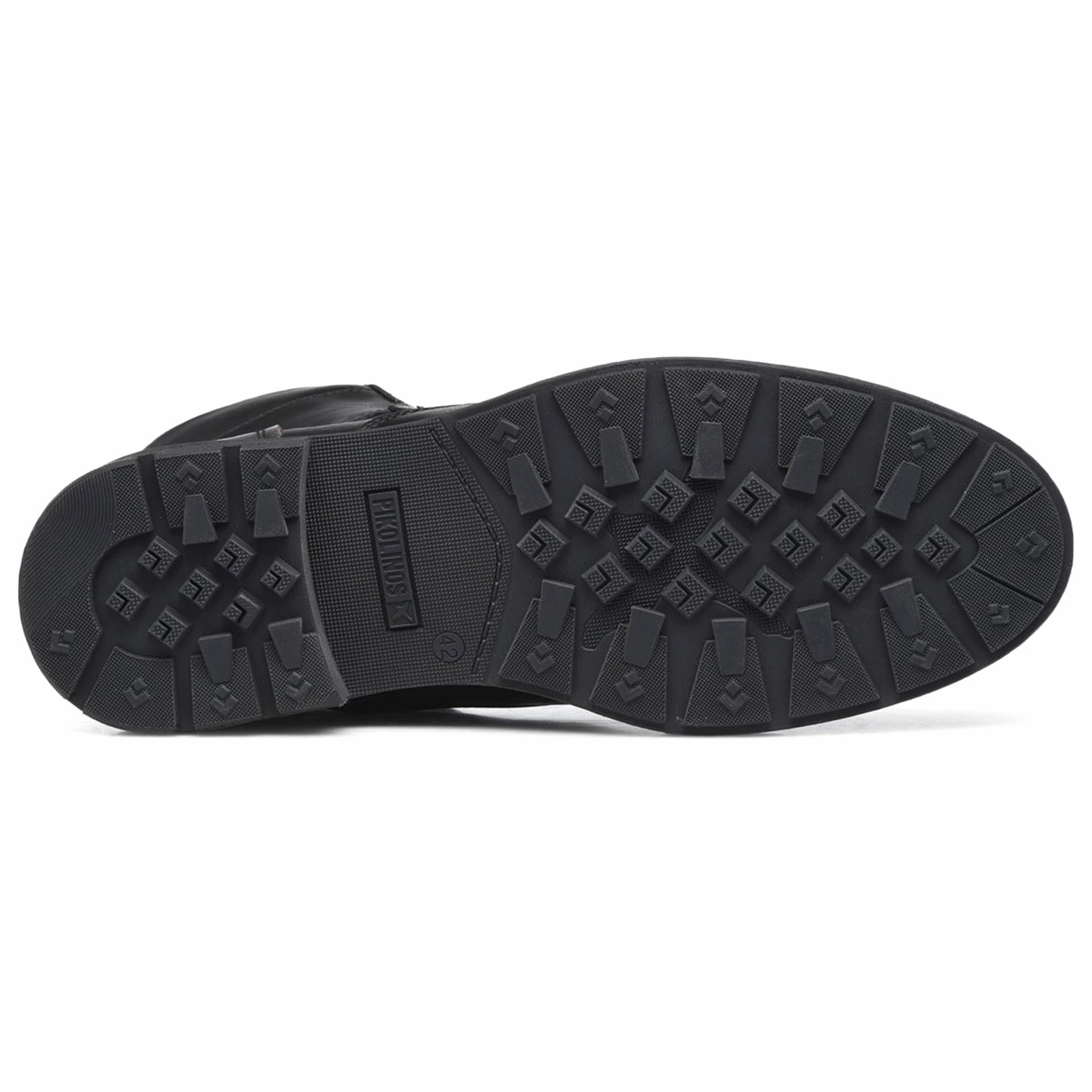 Checkered Ankle Boots Pikolinos York M2M Leather Men's Ankle Black Boots