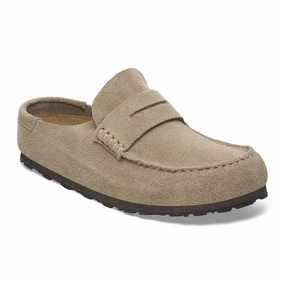 Clogs Suede Taupe Naples Wrapped - Suede Taupe