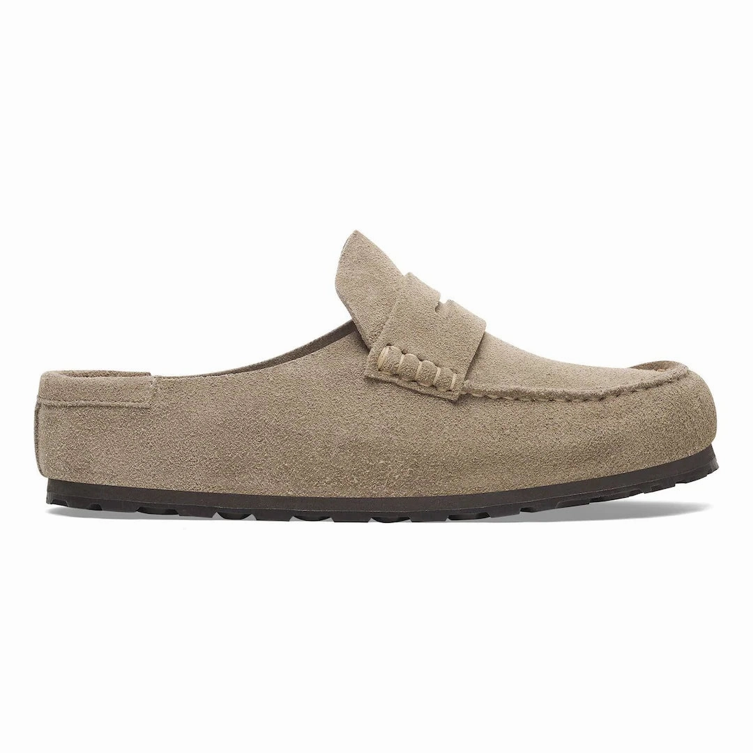 Naples Wrapped - Suede Taupe Diplo Clogs