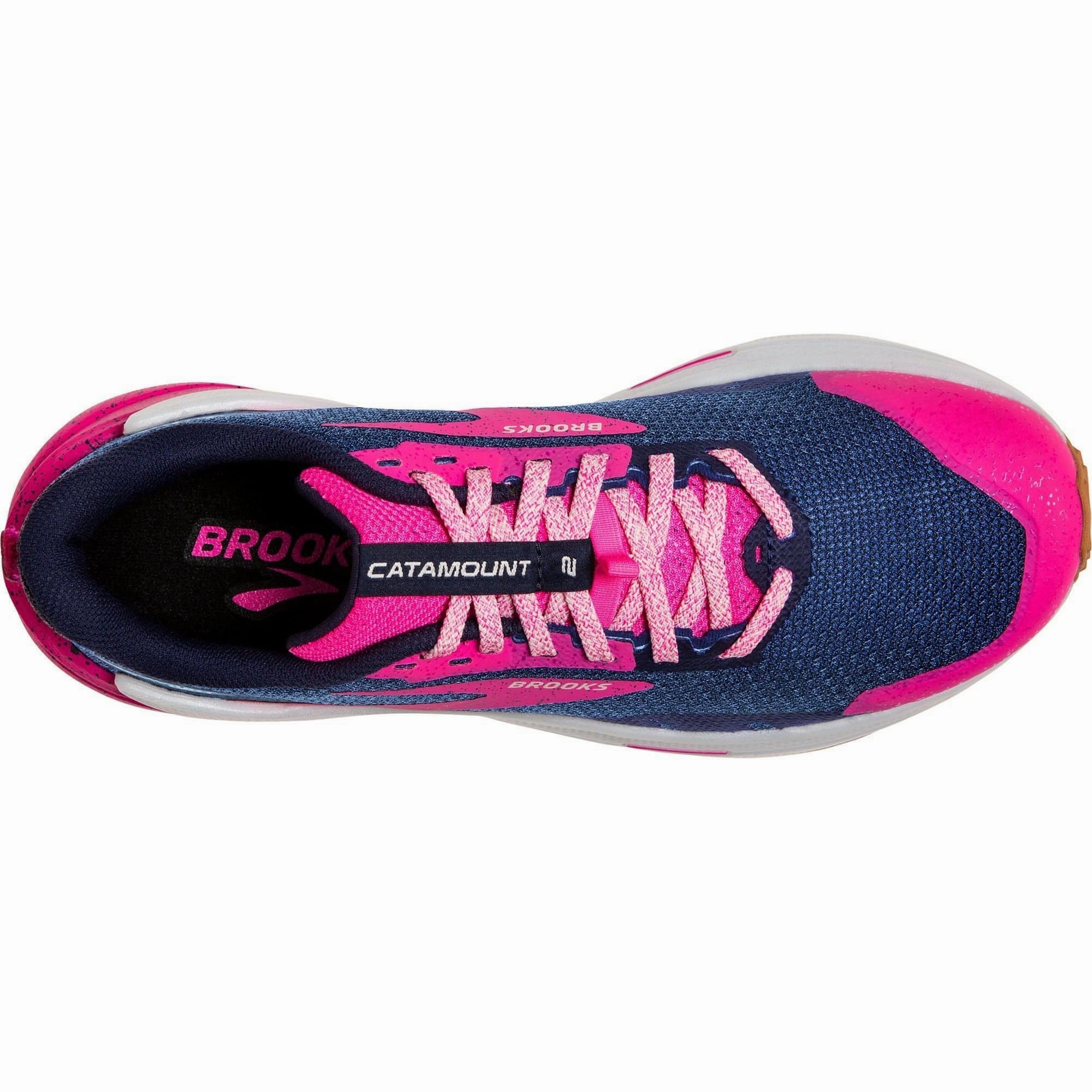 Brooks Catamount 2 Womens Trail Running Shoes - Navy Highest Rated Trail Running Shoes
