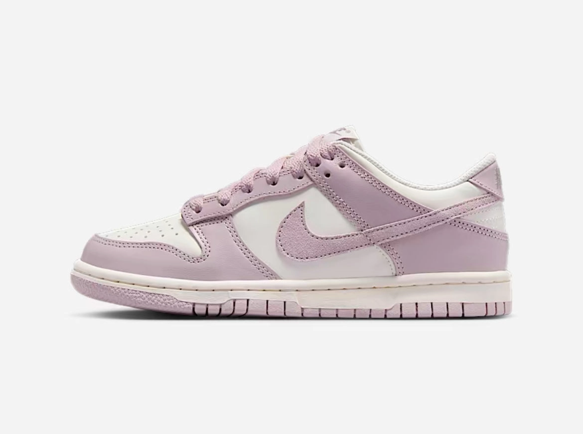 Pre-Order Lilac Pink Pink and Black Swarovski Womens Nike Dunk Shoes Nike Vintage Shoes