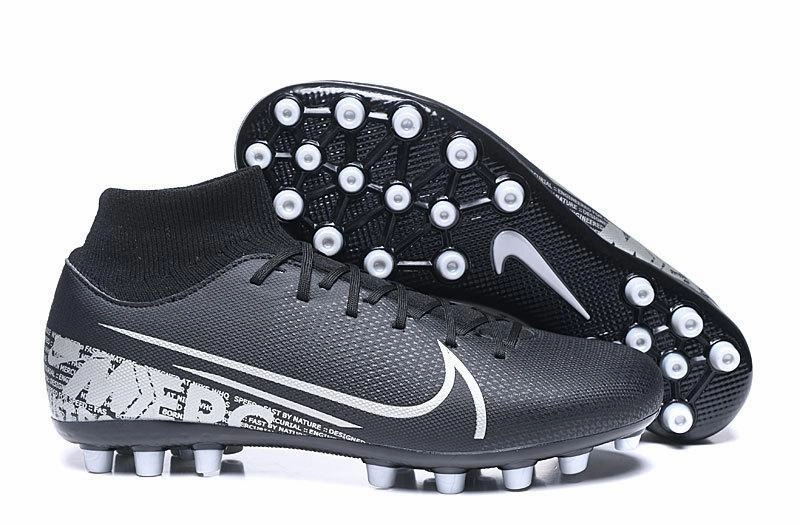 Nike Superfly 7 Academy CR7 AG Soccers Cleats Shoes Black Heel Tennis Shoes Nike