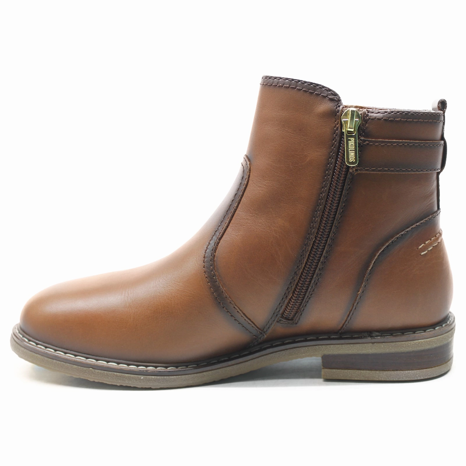 Pikolinos Aldaya W8J-N8769 Leather Women's Ankle Boots - UK 6-6.5 - US 8.5 Women - EU 39 Wide Fit Black Ankle Boots