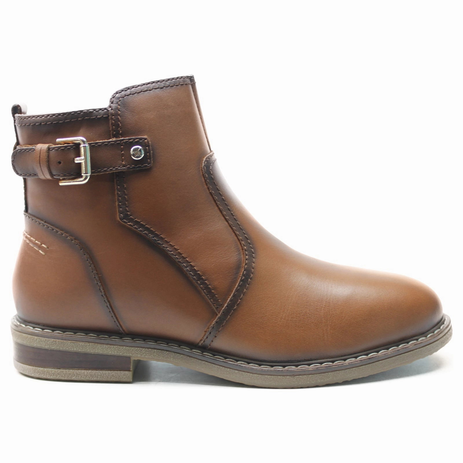 Skinny Jeans And Ankle Boots Pikolinos Aldaya W8J-N8769 Leather Women's Ankle Boots - UK 6-6.5 - US 8.5 Women - EU 39