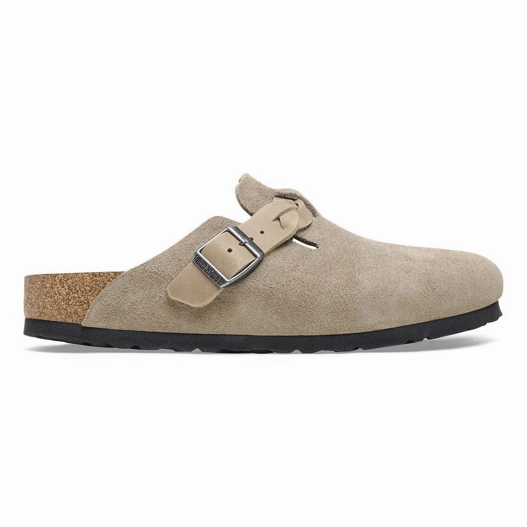 Boston Braided - Taupe Best Work Clogs