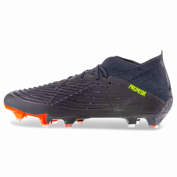 adidas Predator Edge.1 FG (Core Black/Team Solar Yellow/Solar Red) Soccer Cleat Studs
