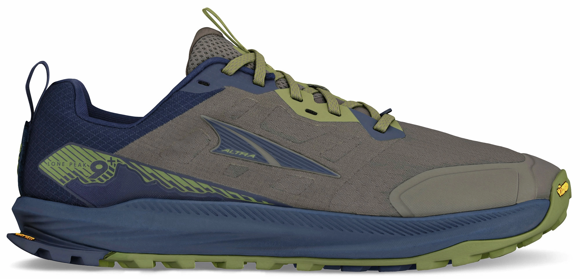 Altra Lone Peak 9  Mens Trail Running Shoes - Green J 41 Ready Shoes