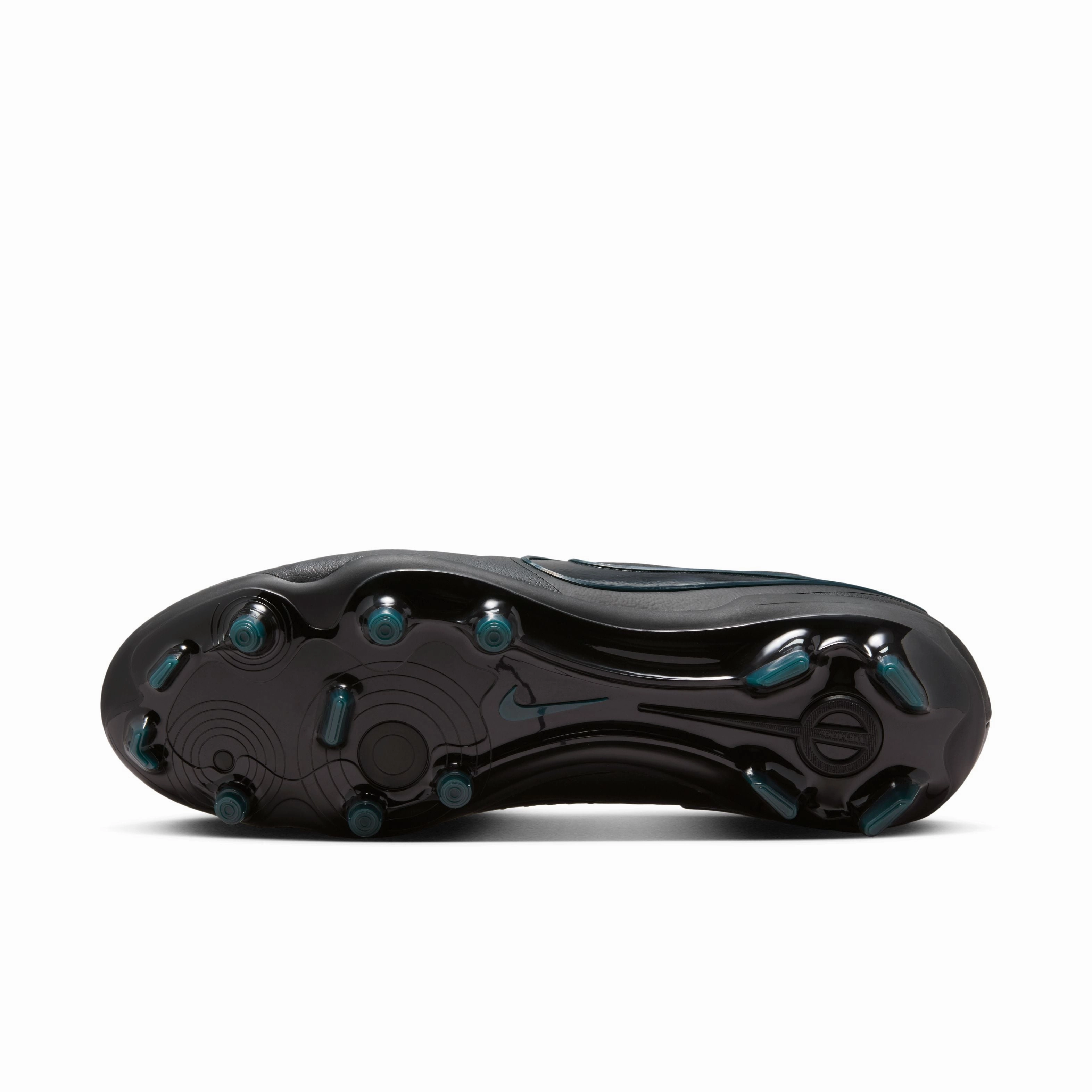 Nike Tiempo Legend 10 Pro FG Black Deep Jungle Mini Soccer Cleats