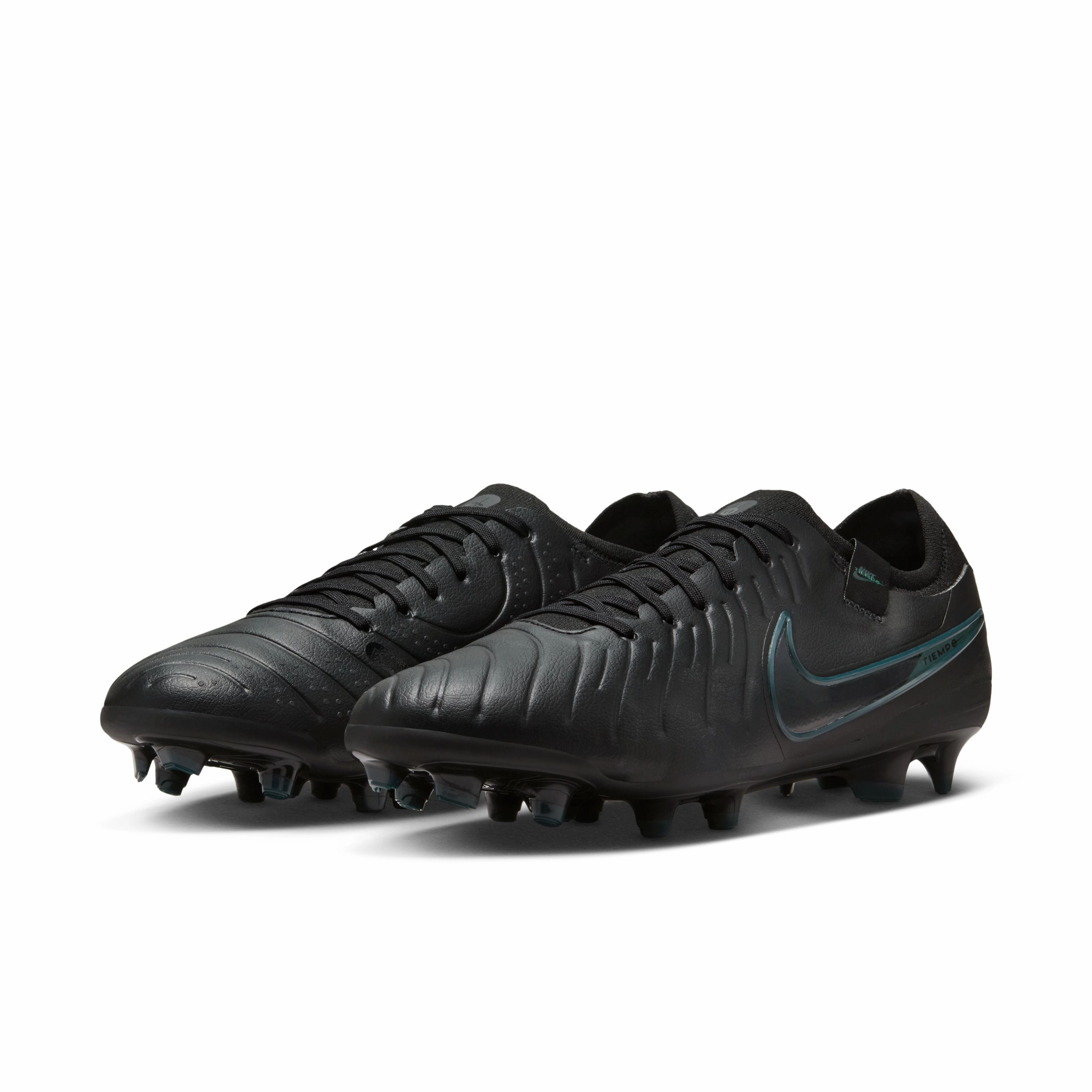 Best Soccer Cleats For Artificial Turf Nike Tiempo Legend 10 Pro FG Black Deep Jungle