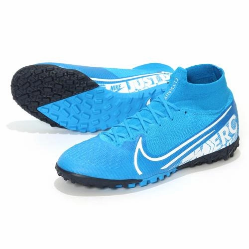 Nike Mercurial Superfly VII Elite TF Soccers Cleats Shoes Light Blue Andre Agassi Nike Shoes