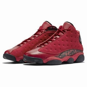 Men's Jordan 13 Basketball Shoes - Burgundy Basketball Shoes Indoor And Outdoor