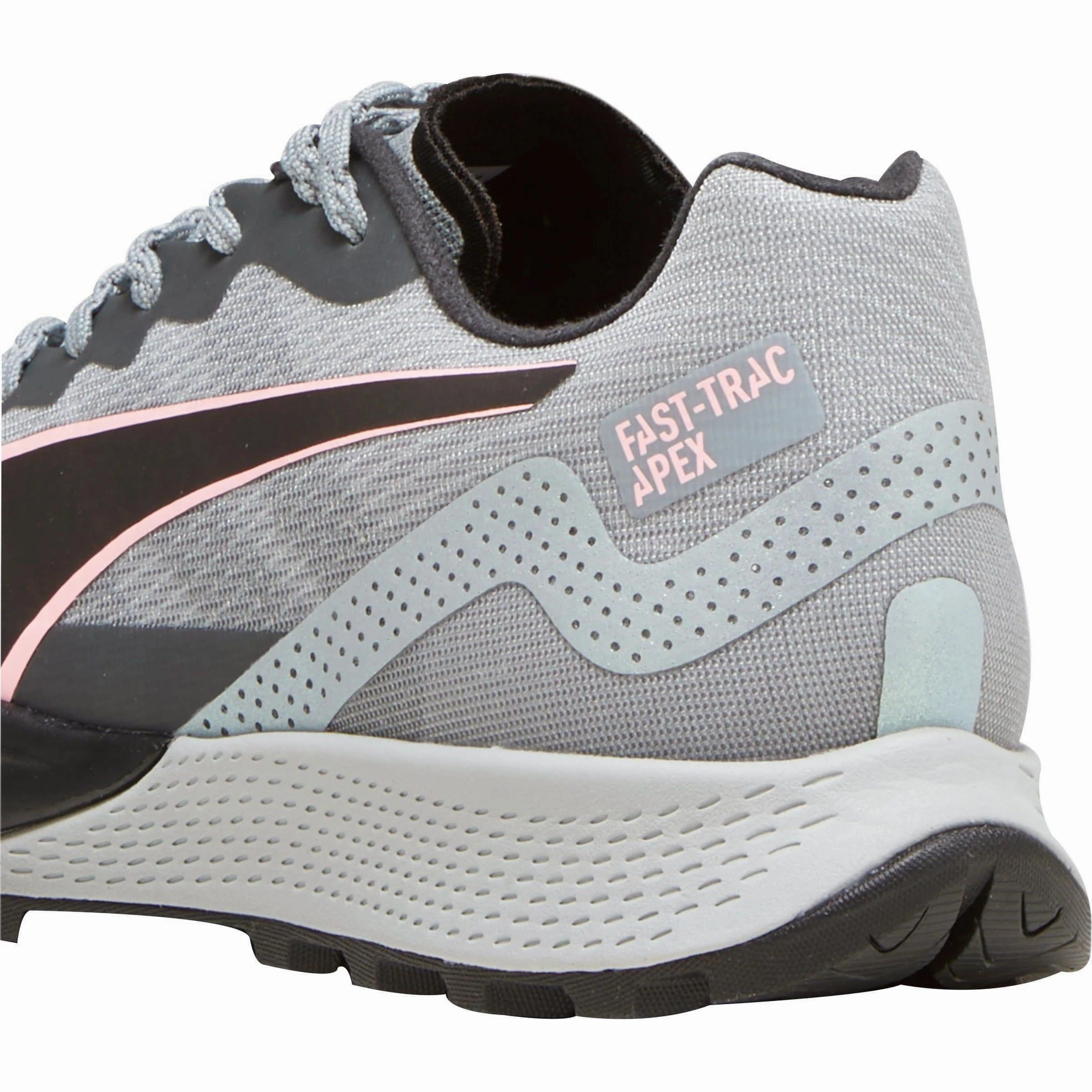 Orthopedic Trail Shoes Puma Fast-Trac Apex Nitro Womens Trail Running Shoes - Grey