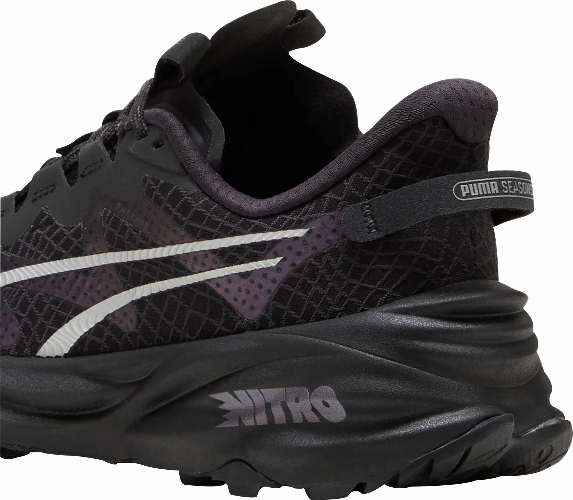Slip On Trail Running Shoes Puma Fast-Trac Nitro 3 GORE-TEX Womens Trail Running Shoes - Black