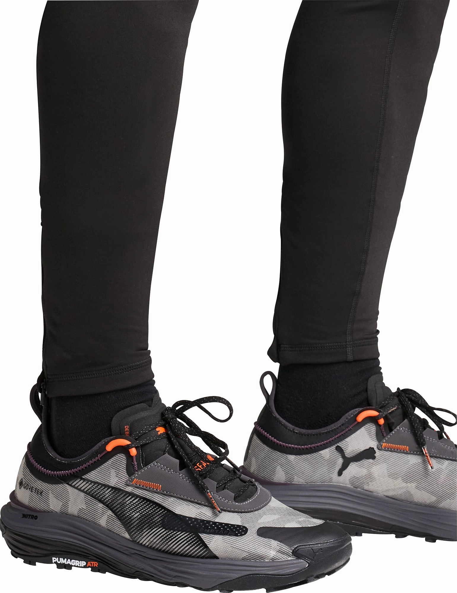 Most Cushioned Trail Running Shoe Puma Voyage Nitro 3 GORE-TEX Mens Trail Running Shoes - Grey