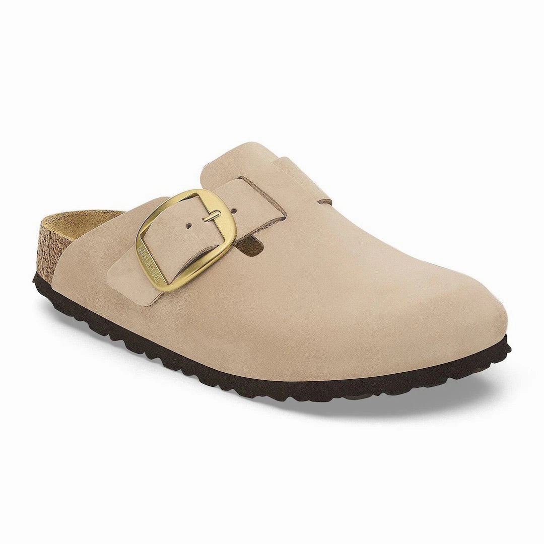 Clogs And Mules Sale Boston Big Buckle - Sandcastle