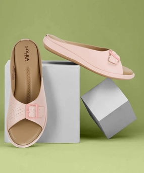 Paragon RK6027L Women Sandals | Casual & Formal Sandals | Stylish, Comfortable & Durable | For Daily & Occasion Wear Wide Feet Sandals